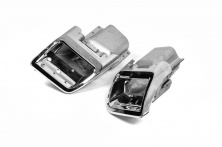 Насадки Autobiography (2 шт, нерж) для Range Rover III L322 2002-2012 рр