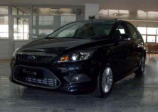 Накладка на передній бампер HB (під фарбування) для Ford Focus II 2008-2011 рр
