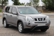 Передній захист WT007 Black (нерж) Nissan X-trail T31 2007-2014 рр.