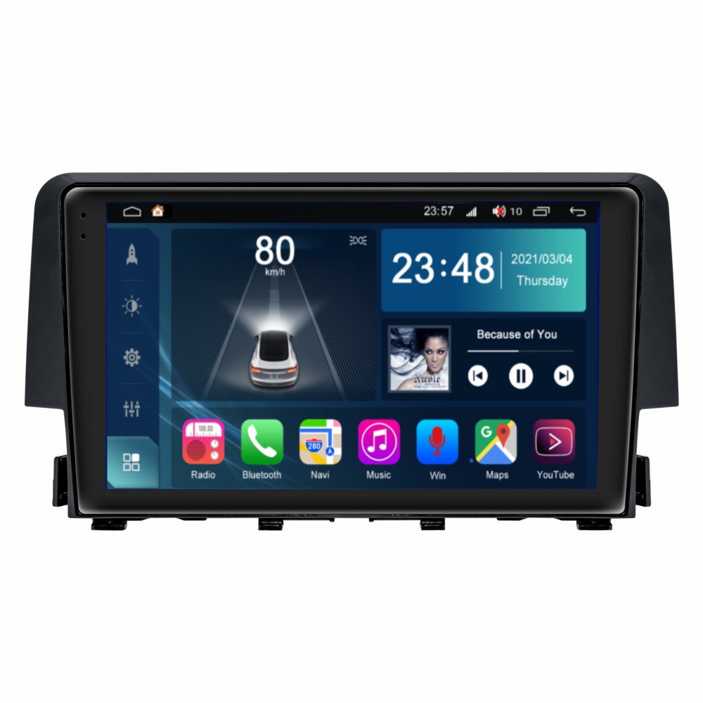 Штатная магнитола Torssen Honda Civic 16-18 F96128 4G Carplay