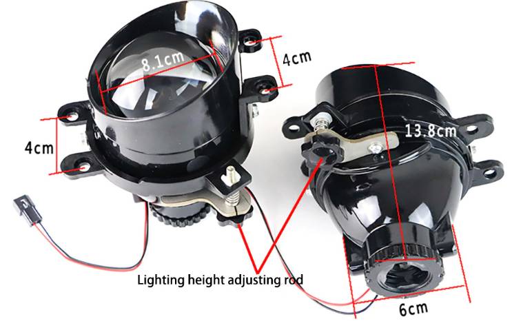 Протитуманні біксенонові лінзи TORSSEN FOG LIGHT 3 ' (20200185)