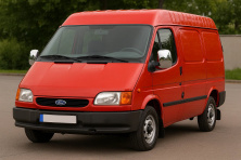 Накладки на дзеркала (2 шт, нерж.) Ford Transit 1991-2000 рр.