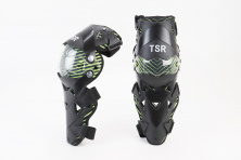 Наколенники защитные (колено+голень) к-кт 2шт, Чёрные, тип 3 KS