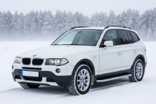 Бокові пороги Maydos V1 (2 шт., Алюміній) BMW X3 E83 2003-2010 рр.