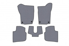 Гумові килимки Carsuit (Сірий) Seat Toledo 2012-2019 рр.