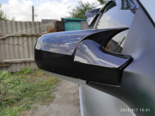 Кришки дзеркал BMW-style (2 шт) Renault Clio III 2005-2012 гг.