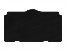 Килимок багажника текстильний Premium (HB, 5-ти дверний, Чорний) Toyota Yaris 2006-2011 рр.