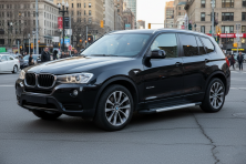 Бокові пороги Vision New Grey (2 шт., Алюміній) BMW X3 F25 2011-2018 рр.