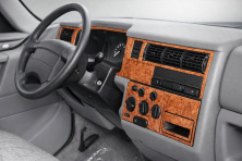 Накладки на торпеду (1996-1999) Титан Volkswagen T4 Caravelle/Multivan 1990-2003 рр.