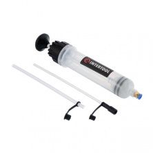 Шприц для технічних рідин 200мл, 2 насадки INTERTOOL