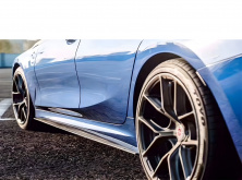 Накладки на пороги AC-Style (під M-Sport пороги, ABS) BMW 3 серія G20/G21 2018- рр.
