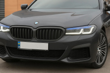 Ніздрі 1 Bar (2021+, чорний матовий) BMW 5 серія G30/G31 2017-2023 рр.