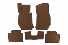 Килимки EVA (Для F36, коричневий) BMW 4 серія F32/F33/F36 2012-2020 рр.