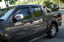 Вітровики (4 шт, HIC) Nissan Navara 2006-2015 рр.