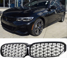 Ніздрі Diamond Black (2021-2023) BMW 5 серія G30/G31 2017-2023 рр.