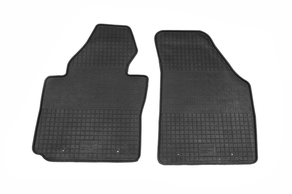 Гумові килимки (2 шт, Polytep) для Volkswagen Caddy 2015-2020 рр