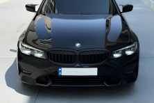 Ніздрі 1 Bar (2018-2022, чорний матовий) BMW 3 серія G20/G21 2018- рр.