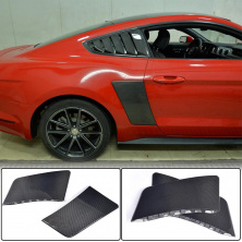 Накладки на задні крила (2015-2017, Карбон) Ford Mustang 2015-2023 гг.