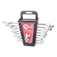 Набор ключей комбинированных 8 шт., 8-19 мм CrV