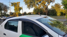 Вітровики (4 шт., Sunplex Sport) Dacia Logan II 2013-2022 рр.