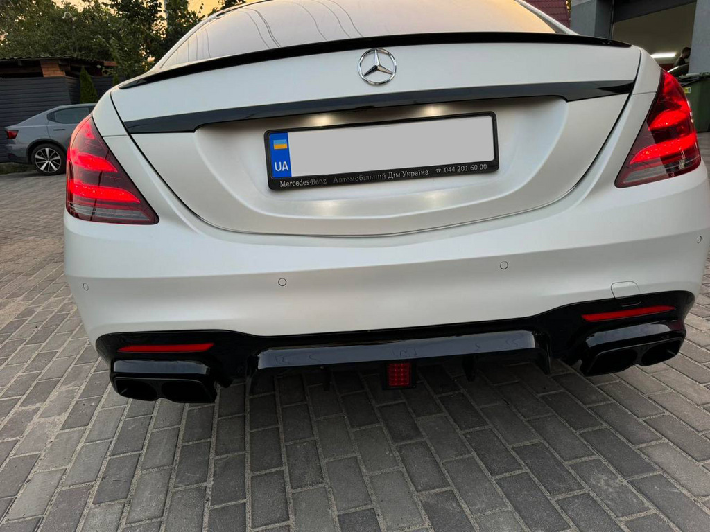 Комплект обвісів S63 AMG (2018-restyling) для Mercedes S-сlass W222 2013-2022 рр