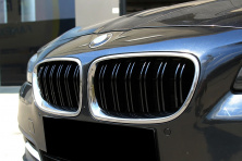 Ніздрі M-Look (чорний глянець з хром окантовкою) BMW 5 серія F10/F11 2010-2016 рр.