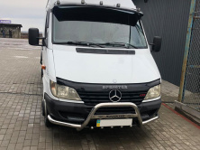 Кенгурятник Exclusive (нерж.) 1995-2000 Mercedes Sprinter W901/902/903/904/905 1995-2006 рр.