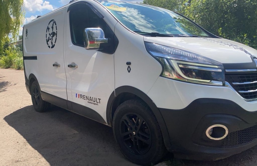 Накладки на арки (6 шт, чорні, ABS) для Renault Trafic 2015- рр