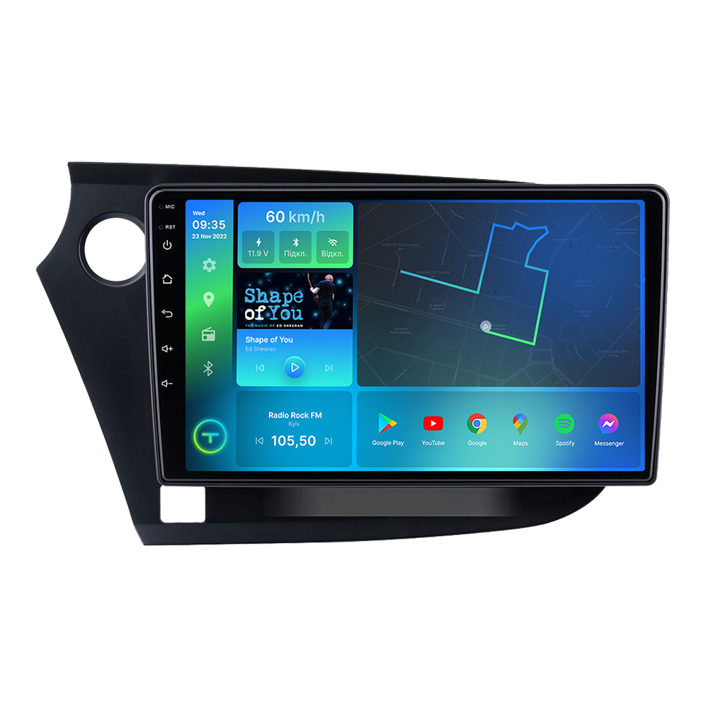 Штатна магнітола Torssen Honda Insight 2009-2014 F9432 4G Carplay DSP