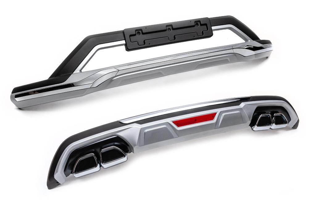 Передня і задня накладки 2019-2026 (2 шт) для Hyundai Tucson TL рр