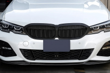 Ніздрі M-Look V2 (2018-2022, чорний матовий) BMW 3 серія G20/G21 2018- рр.