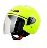 Шолом відкритий (mod:MD-OP01) (size:M, жовтий) VIRTUE AMG