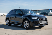 Бокові пороги Fullmond (2 шт., Алюміній) Audi Q3 2019- рр.