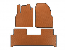 Килимки EVA (Помаранчевий) Renault Scenic/Grand 2003-2009 рр.