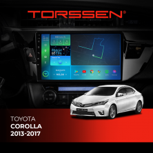 Штатна магнітола Torssen Toyota Corolla 2013-2017 F10232 4G Carplay DSP