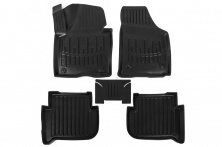 Килимки Stingray 3D (5 шт, поліуретан) Volkswagen Touran 2010-2015 рр.