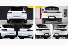 Рестайлінг задньої частини Porsche Macan 2014-2024 гг.