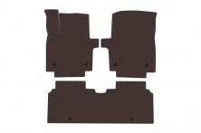 Гумові килимки Carsuit (Коричневий) Kia EV6 2021- рр.