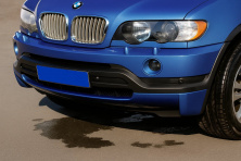 Накладка на передній бампер (1999-2003, під фарбування) для BMW X5 E53 рр