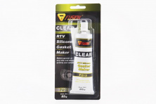 Герметик силіконовий високотемпературний ПРОЗОРНИЙ `Gasket Maker CLEAR` 85g KS