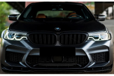 Ніздрі M-Look (2017-2020, чорний матовий) BMW 5 серія G30/G31 2017-2023 рр.