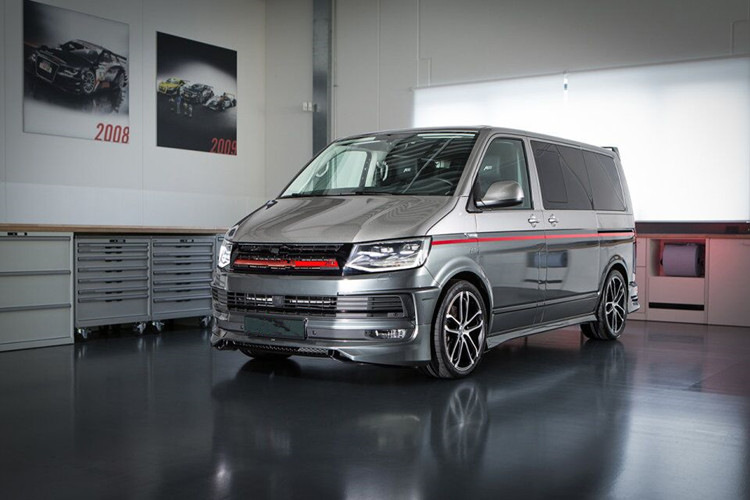 Накладка на передній бампер ABT Original 2015-2018 (під фарбування) для Volkswagen T6