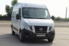 Кенгурятник WT018 Black (нерж.) Opel Movano 2010-2021 рр.