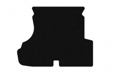 Гумовий килимок в багажник Carsuit (Купе, чорний) Mercedes CLK W208 1997-2002 рр.