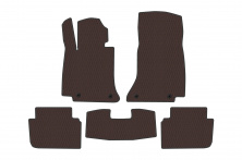 Гумові килимки Carsuit (Коричневий) Mercedes CLE C236/A236 2024- рр.