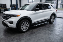Бокові пороги Sunrise (2 шт., Алюміній) Ford Explorer 2019- рр.