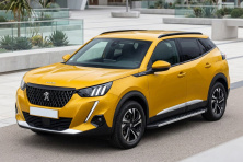 Бокові пороги Duru (2 шт., Алюміній) Peugeot 2008 2019- рр.