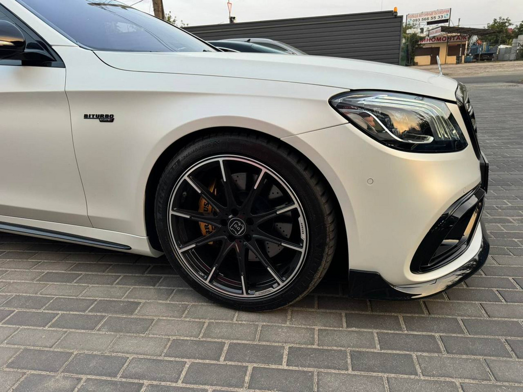 Комплект обвісів S63 AMG (2018-restyling) для Mercedes S-сlass W222 2013-2022 рр