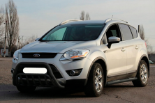 Кенгурятник WT002 Black (нерж.) Ford Kuga 2008-2013 рр.
