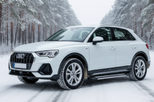 Бокові пороги Rainbow (2 шт., Алюміній) Audi Q3 2019- рр.